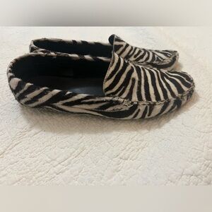 Women’s Zebra Calfskin M. Gemi Driving Mocs 10